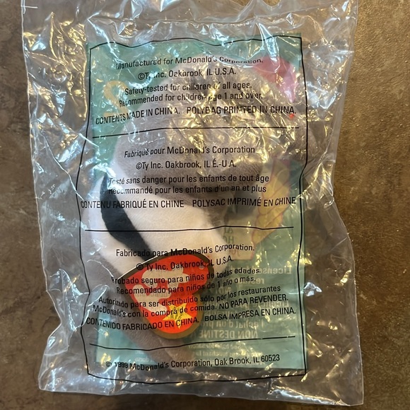 1999 Beanie baby collection, perfect condition, McDonalds 1999 happy meal toys - Picture 16 of 17